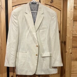 Croft & Barrow Cream Men's Blazer